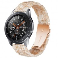 Μπρασελέ από Ρητίνη 22mm για Huawei Watch GT / GT2 / GT2e 46mm - Μπεζ