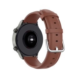 22mm Genuine Leather Watch Strap Band for Huawei Watch GT 2 Pro/Watch 3/Watch 3 Pro - Brown 22mm Genuine Leather Watch Strap Band for Huawei Watch GT 2 Pro/Watch 3/Watch 3 Pro - Brown