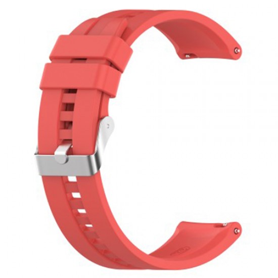 20mm Silicone Watchband Replacement Watch Strap for Huami Amazfit GTS 2e/GTS 2/GTS 2 Mini - Red Gadgets - Toys - Hobby