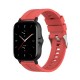 20mm Silicone Watchband Replacement Watch Strap for Huami Amazfit GTS 2e/GTS 2/GTS 2 Mini - Red Gadgets - Toys - Hobby