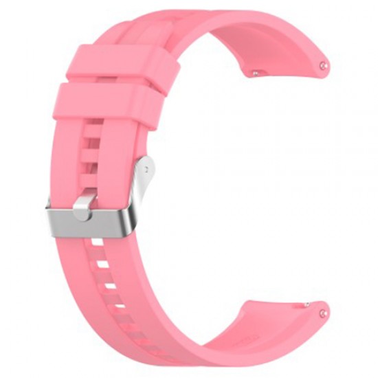20mm Silicone Watchband Replacement Watch Strap for Huami Amazfit GTS 2e/GTS 2/GTS 2 Mini - Pink Gadgets - Toys - Hobby