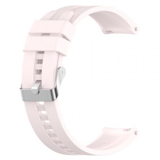 20mm Silicone Watchband Replacement Watch Strap for Huami Amazfit GTS 2e/GTS 2/GTS 2 Mini - Light Pink Gadgets - Toys - Hobby