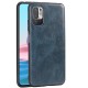 Crazy Horse Texture PU Leather Coated Plastic+TPU Case for Xiaomi Redmi Note 10 5G/Poco M3 Pro 5G/4G - Blue XIAOMI Cases Mobile