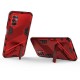Kickstand Design Anti-Drop PC + TPU Hybrid Phone Case Cover for Xiaomi Redmi Note 10 5G/Poco M3 Pro 5G/4G - Red XIAOMI Cases Mobile