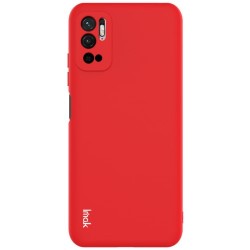 IMAK UC-2 Series Θήκη Σιλικόνης TPU για Xiaomi Redmi Note 10 5G / Poco M3 Pro 5G / 4G - Κόκκινο