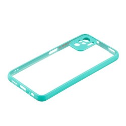 Ultra Clear TPU + Acrylic Hybrid Phone Case for Xiaomi Redmi Note 10 4G/5G/Note 10S - Blue