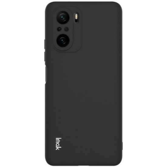 IMAK Colorful Soft Case UC-2 Series Skin-feel TPU Cover for Xiaomi Redmi K40 Pro / Redmi K40 Pro+ / Redmi K40 - Black XIAOMI Cases Mobile