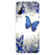 Pattern Printing Soft TPU Phone Case for Xiaomi Redmi 9A - Blue Butterfly XIAOMI Cases Mobile