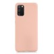 Matte Skin Shockproof TPU Phone Case Shell Cover for Samsung Galaxy A02s (164.2x75.9x9.1mm) - Light Pink Samsung Cases Mobile