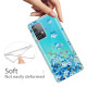 Θήκη Σιλικόνης TPU για Samsung Galaxy A32 4G (EU Version) - Μπλε Λουλούδια Samsung Θήκες Κινητών