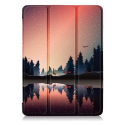 Tri-fold Stand Pattern Printing PU Leather Smart Tablet Cover Case for iPad Pro 11-inch (2021)/(2020)/(2018)/Air (2020) - Starry Sky Tri-fold Stand Pattern Printing PU Leather Smart Tablet Cover Case for iPad Pro 11-inch (2021)/(2020)/(2018)/Air (2020) - Starry Sky