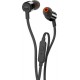 JBL T110 In-Ear Headset 3,5mm JBLT110BLK - Black Headsets