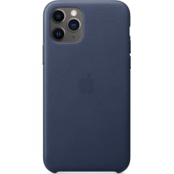 Apple Leather Case for iPhone 11 Pro - Midnight Blue