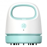 Μικρό Ηλεκτρικό Σκουπάκι για Επιφάνεια Γραφείου Επαναφορτιζόμενο - Μπλε