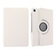 360° Swiveling Stand Design Litchi Texture Leather Case for Lenovo Tab M10 Plus - White Lenovo Cases Mobile Tablet