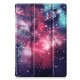 Pattern Printing Leather Tri-fold Tablet Flip Cover for Lenovo M10 FHD REL TB-X605FC - Starry Sky Lenovo Cases Mobile Tablet