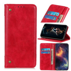 Crazy Horse Auto-absorbed Split Leather Wallet Case for Nokia 8.3 5G - Red Crazy Horse Auto-absorbed Split Leather Wallet Case for Nokia 8.3 5G - Red