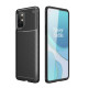 Θήκη Σιλικόνης TPU Carbon Fiber Brushed για OnePlus 8T - Μαύρο OnePlus Θήκες Κινητών