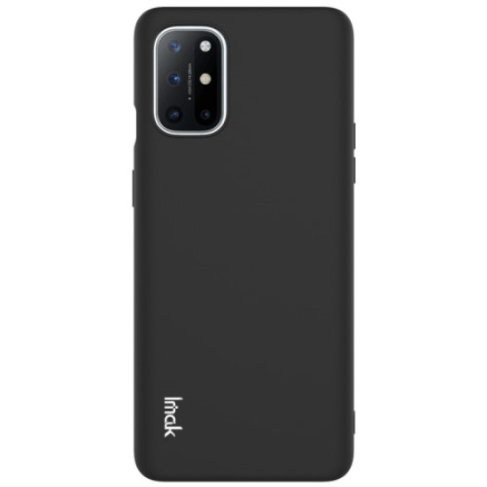 IMAK Colorful Soft Case UC-2 Series Skin-feel TPU Cover for OnePlus 8T - Black OnePlus Mobile Cases