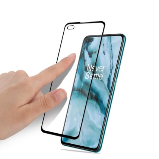 MOCOLO Full Glue Full Cover Silk Printing Tempered Glass Screen Protector for OnePlus Nord Oneplus Screen Protectors