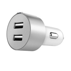 NILLKIN Vigor Φορτισής Αυτοκινήτου με Διπλό USB 17W 3.4A για όλες τις Συσκευές - Λευκό