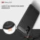 Brushed Carbon Fiber TPU Protector Case for Samsung Galaxy A52 5G / A52 4G - Black Samsung Cases Mobile