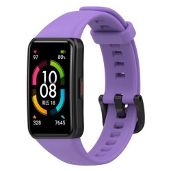 Λουράκι Σιλικόνης για το Honor Band 6 - Μωβ