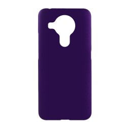 Full Protection Rubberized Plastic Phone Case for Nokia 5.4 - Purple Full Protection Rubberized Plastic Phone Case for Nokia 5.4 - Purple