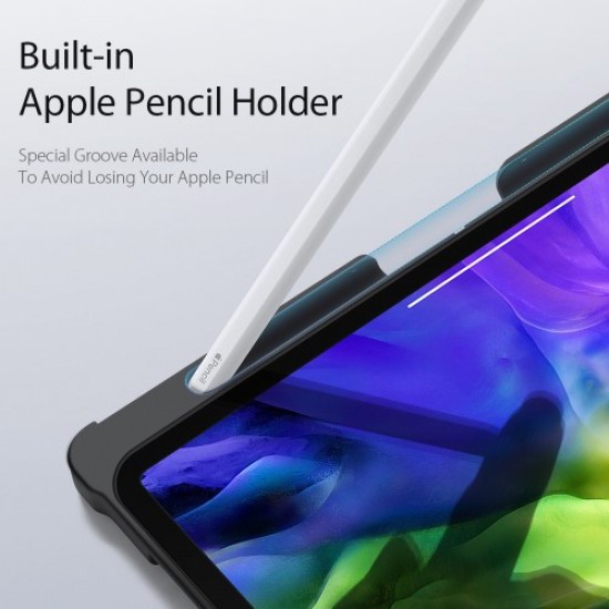 DUX DUCIS Δερμάτινη Θήκη Βιβλίο με Ασύρματο Πληκτρολόγιο για iPad Air (2020)/Pro 11-inch (2020)(2018) - Μαύρο Apple Θήκες Tablet