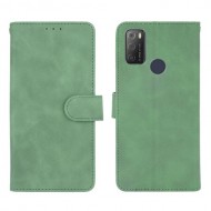 Δερμάτινη Θήκη Πορτοφόλι με Βάση Στήριξης για Alcatel 1S (2021) / Alcatel 3L (2021) - Πράσινο