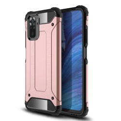 Armor Guard Hybrid Phone Case Protective Cover Shell for Xiaomi Redmi Note 10 4G/Note 10S - Rose Gold Armor Guard Hybrid Phone Case Protective Cover Shell for Xiaomi Redmi Note 10 4G/Note 10S - Rose Gold
