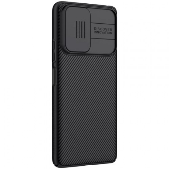 NILLKIN CamShield Hard PC Cover Case with Slide Camera Protector Design for Xiaomi Redmi Note 10 Pro / Redmi Note 10 Pro Max - Black XIAOMI Cases Mobile