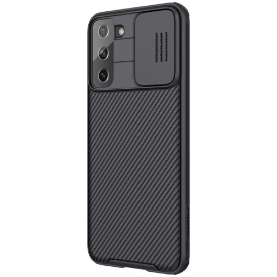 NILLKIN CamShield Pro Shell PC Panel + TPU Frame Cover for Samsung Galaxy S21 Plus 5G - Black Samsung Cases Mobile