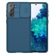NILLKIN CamShield Pro Shell PC Panel + TPU Frame Cover for Samsung Galaxy S21 Plus 5G - Blue Samsung Cases Mobile
