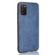 PU Leather Coated Hybrid Mobile Phone Case Stitching Design for Samsung Galaxy A02s (164.2x75.9x9.1mm) - Blue Samsung Cases Mobile