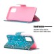 Pattern Printing Magnetic Leather Stand Wallet Phone Case Shell for Samsung Galaxy A02s (164.2x75.9x9.1mm) - Plum Blossom Samsung Cases Mobile