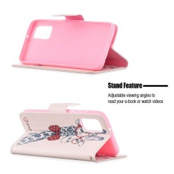 Pattern Printing Magnetic Leather Stand Wallet Phone Case Shell for Samsung Galaxy A02s (164.2x75.9x9.1mm) - Giraffe Pattern Printing Magnetic Leather Stand Wallet Phone Case Shell for Samsung Galaxy A02s (164.2x75.9x9.1mm) - Giraffe