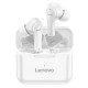LENOVO QT82 Wireless Bluetooth Earphones V5.0 Touch Control Stereo HD Voice Earphones with Charging Bin - White Bluetooth Headsets / Speakers