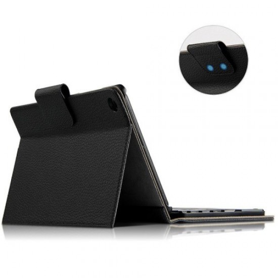 AJIUYU Wireless Touch Bluetooth Keyboard Leather Protective Tablet Shell for Samsung Galaxy Tab A 8.0 Wi-Fi (2019) SM-T290/T295 Samsung Cases Mobile Tablet