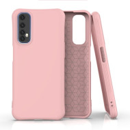 Matte TPU Back Cell Phone Case for Realme 7 - Pink