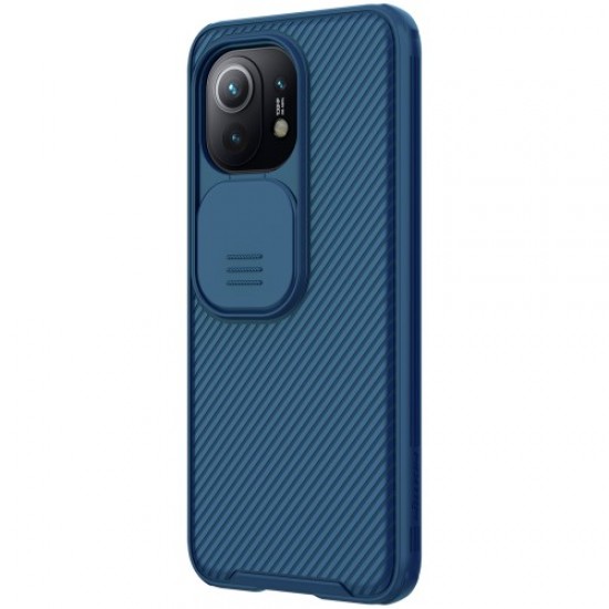 NILLKIN CamShield Case for Xiaomi Mi 11 Slide Camera PC Hard Cover - Blue XIAOMI Cases Mobile