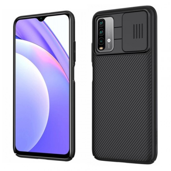 NILLKIN CamShield Case Slide Camera Protective Phone Cover for Xiaomi Redmi Note 9 4G(Qualcomm 662)/Redmi 9T/Redmi 9 Power XIAOMI Cases Mobile
