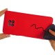 Shockproof Soft Case for Xiaomi Redmi Note 9 5G/Redmi Note 9T 5G Liquid Silicone Cover - Red XIAOMI Cases Mobile