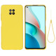 Shockproof Soft Case for Xiaomi Redmi Note 9 5G/Redmi Note 9T 5G Liquid Silicone Cover - Yellow XIAOMI Cases Mobile