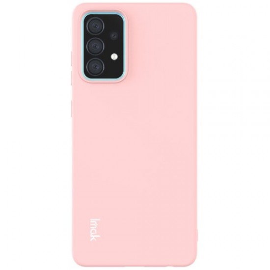 IMAK UC-2 Series Skin-feel Soft TPU Phone Protective Case for Samsung Galaxy A52 5G - Pink Samsung Cases Mobile