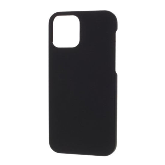 Σκληρή Θήκη από Καουτσούκ για iPhone 12 Pro Max 6.7 inch - Μαύρο Apple Θήκες Κινητών