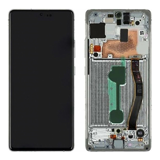 Original Samsung LCD and Digitizer Touch Screen for Samsung Galaxy S20 FE SM-G780 - Lavender (GH82-24219C) Samsung Parts