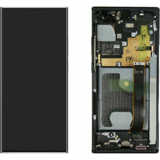 Original Samsung LCD + Digitizer Touch Screen for Samsung Galaxy Note 20 Ultra SM-N985 - Black (GH82-23511A) Samsung Parts