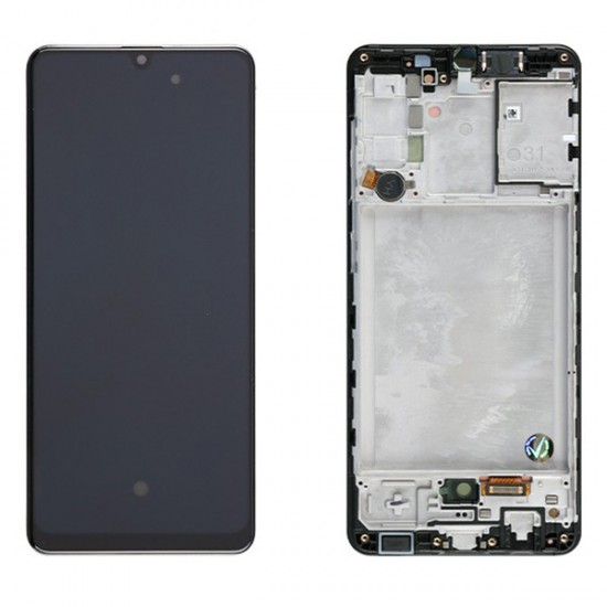 Original Samsung LCD and Digitizer Touch Screen for Samsung Galaxy A31 SM-A315F - Black (GH82-22761A) Samsung Parts