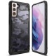 Ringke Fusion-X Samsung Galaxy S21 - Camo (Moro) Black Samsung Cases Mobile